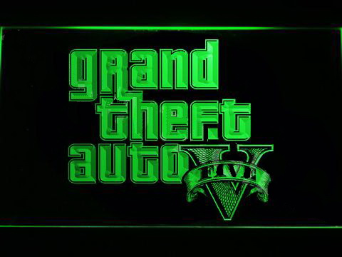 Grand Theft Auto V LED Neon Sign